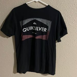 men’s large quicksilver short sleeve.